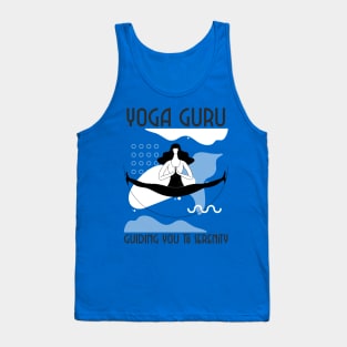 Yoga Guru: Guiding you to serenity Tank Top